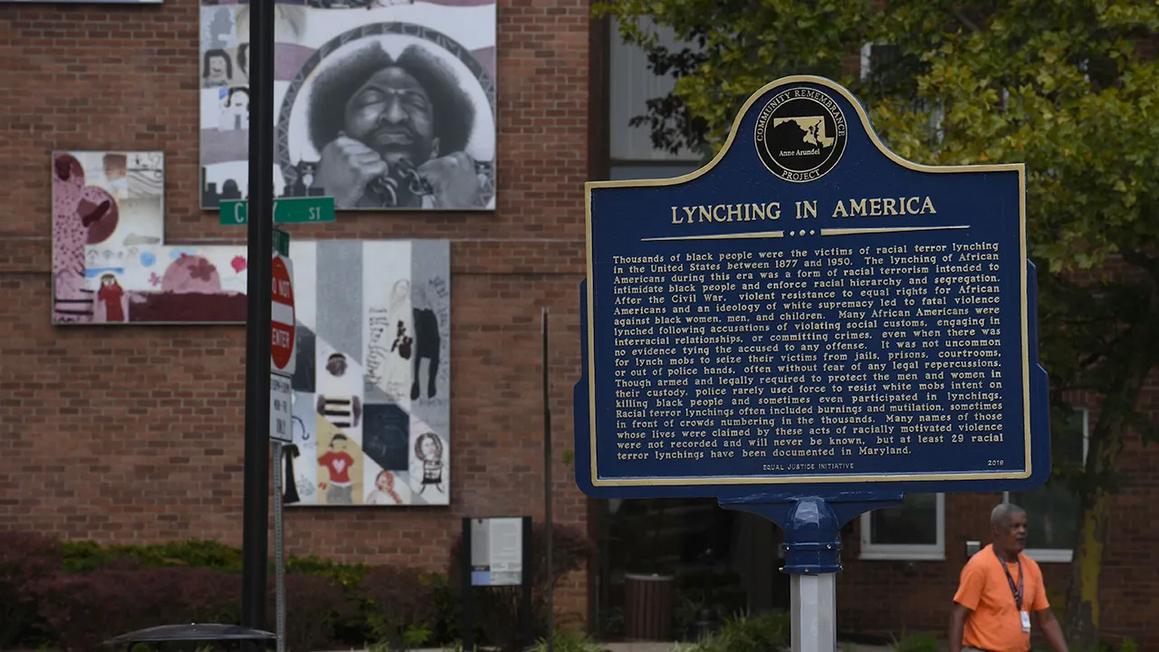 lynching memorial in maryland