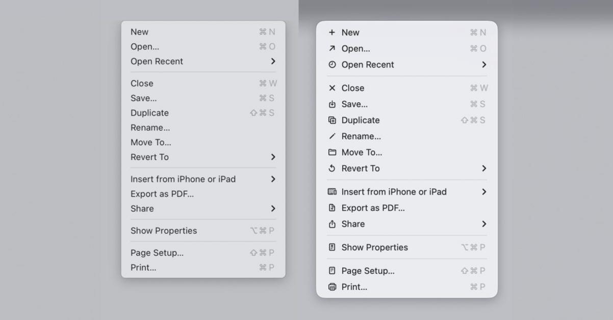 macOS Tahoe icons do exactly what Apple said designers should never do