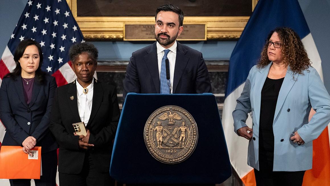 mamdani press conference