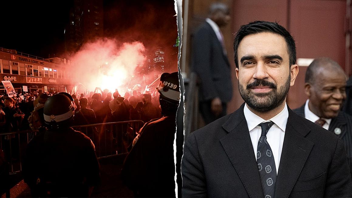 mamdani protests antisemitsm campus