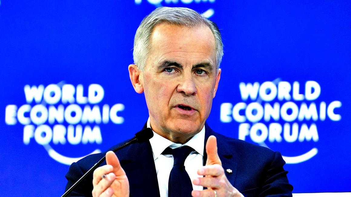 mark carney davos