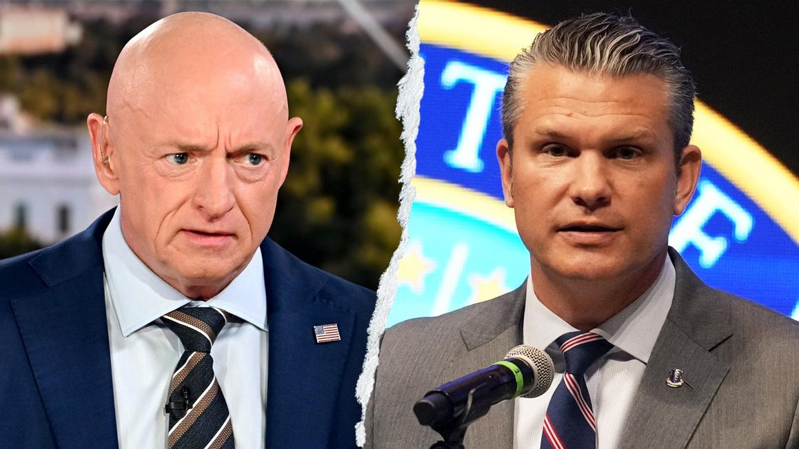 mark kelly pete hegseth