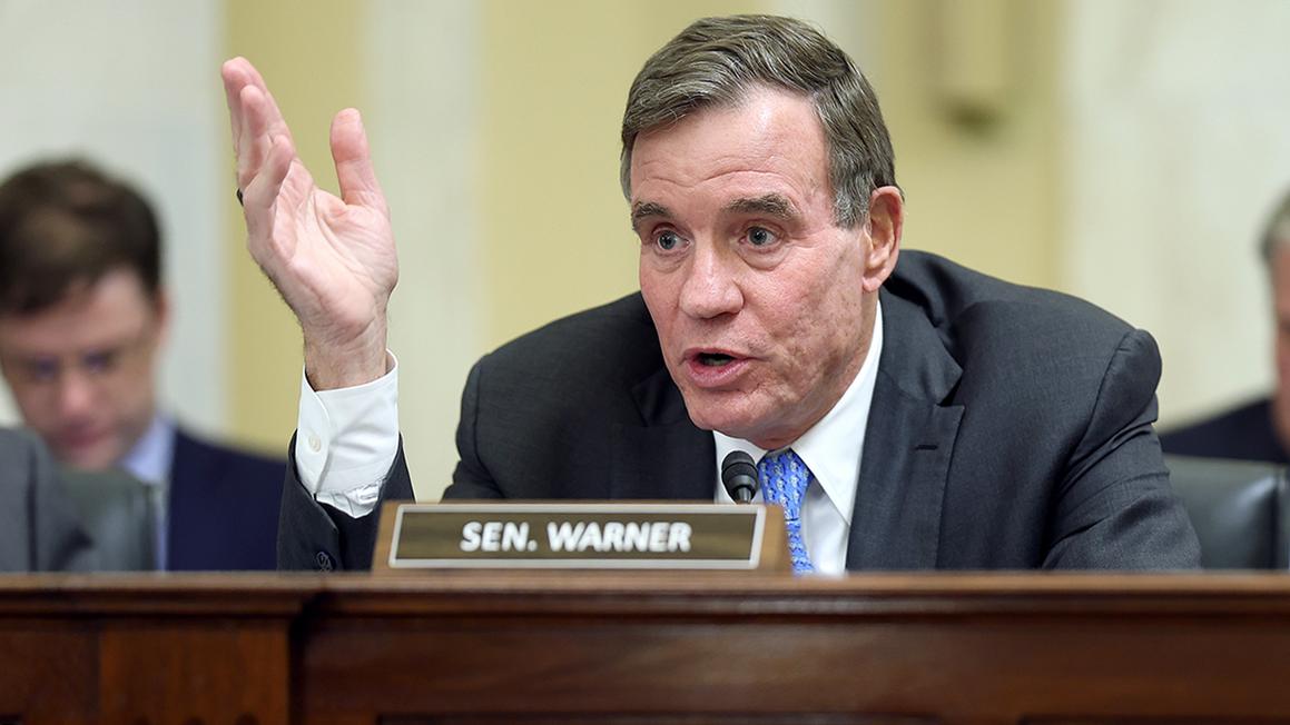 mark warner questions witness in hearing