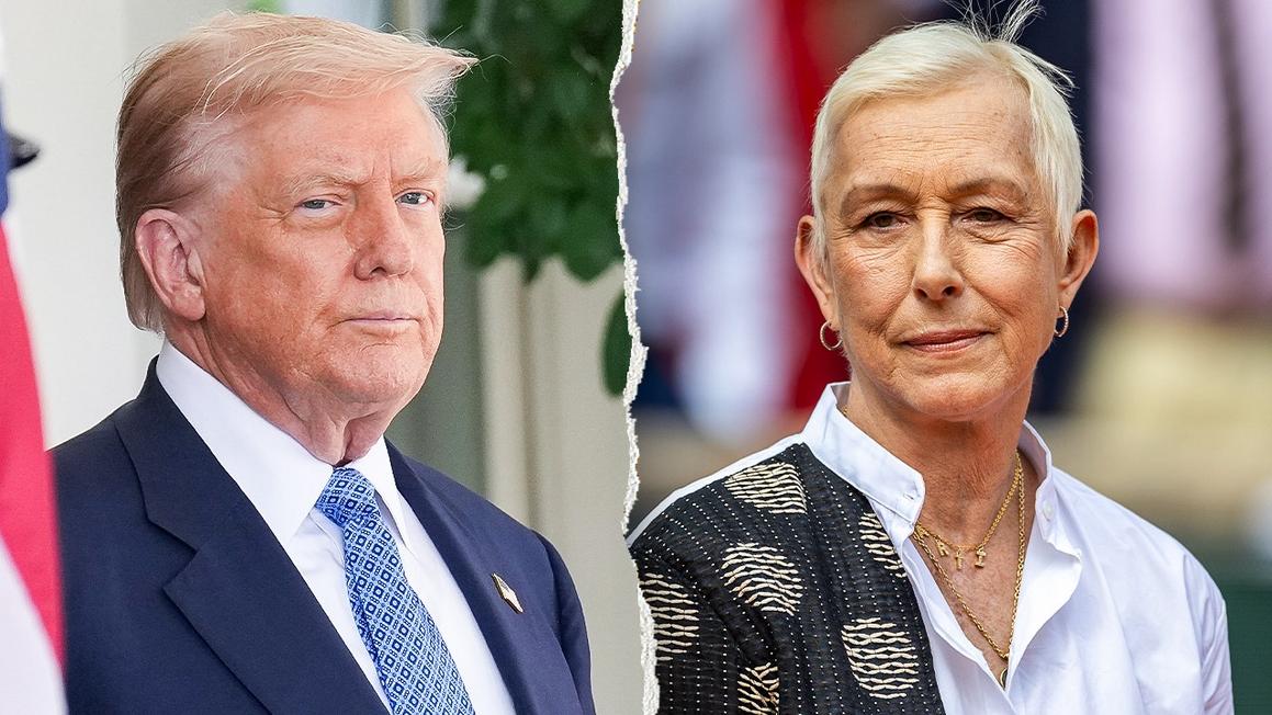 navratilova trump split photo 2