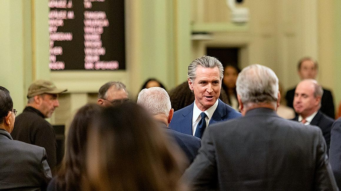 newsom delivers final state of the state address