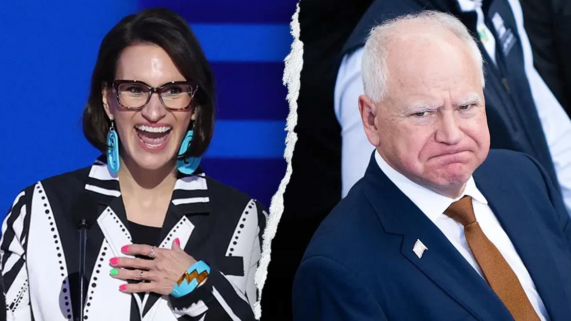 peggy flanagan tim walz