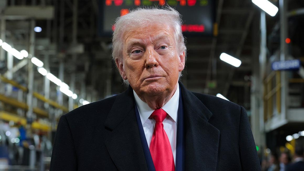 president donald trump january 13 2026