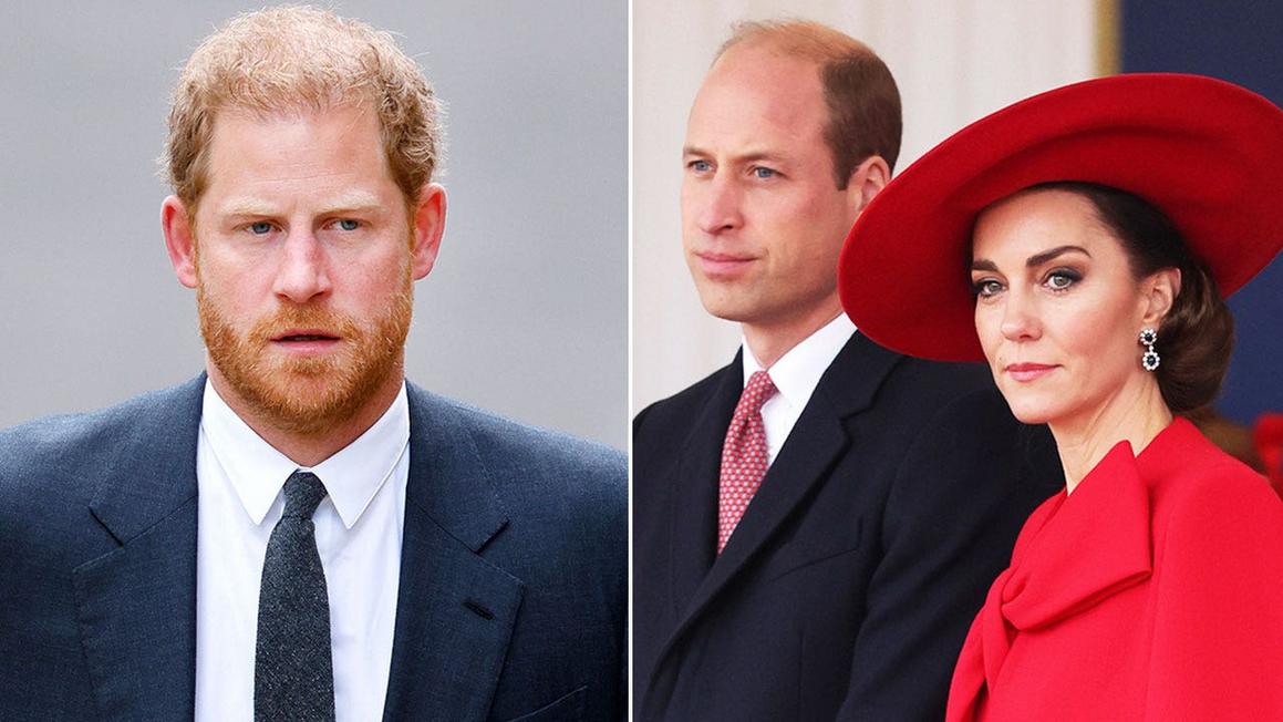prince harry prince william kate middleton split