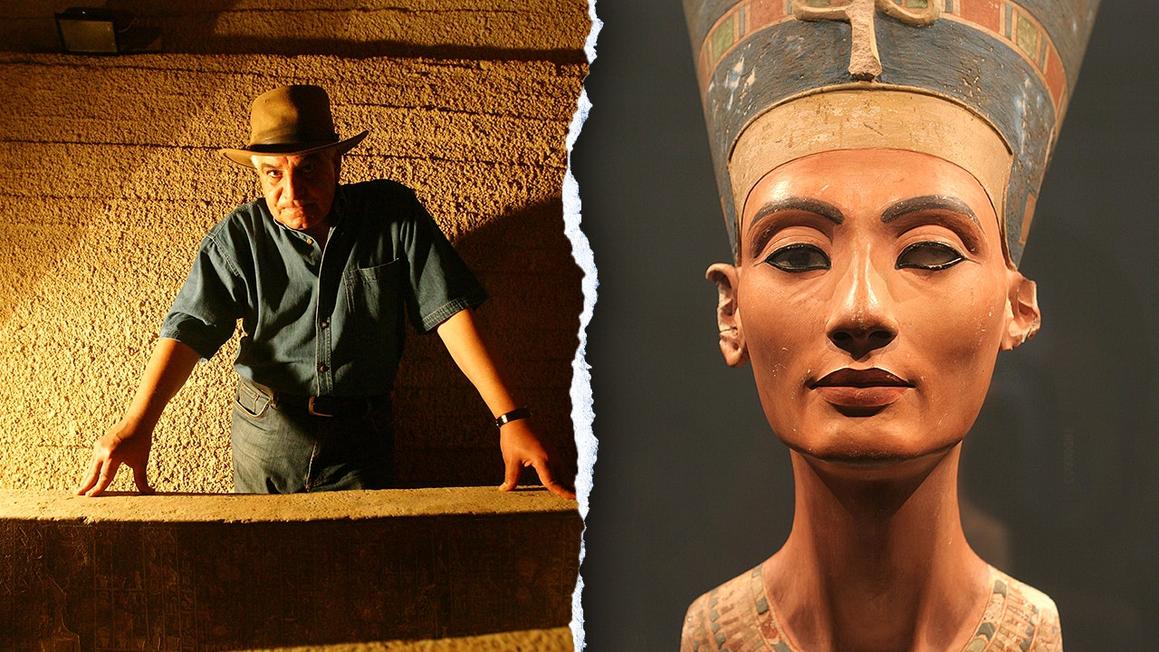 Nhà khảo cổ học sắp tìm thấy lăng mộ của Nữ hoàng Ai Cập Nefertiti? 1 queen nefertiti tomb search archaeology archaeologist hawass ancient history discovery 1