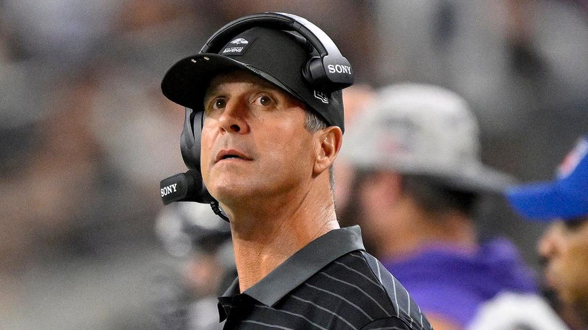 ravens john harbaugh looks on cowboys 1