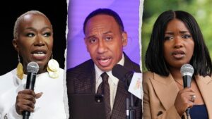 Stephen A. Smith ‘phản pháo’ Joy Reid và Jasmine Crockett