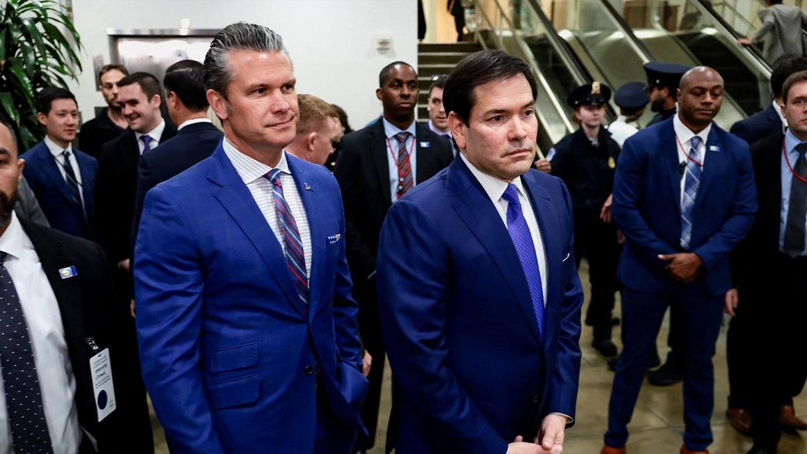 rubio hegseth briefing