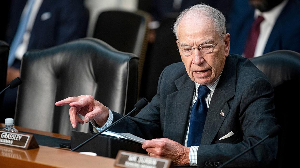 sen chuck grassley september 2025