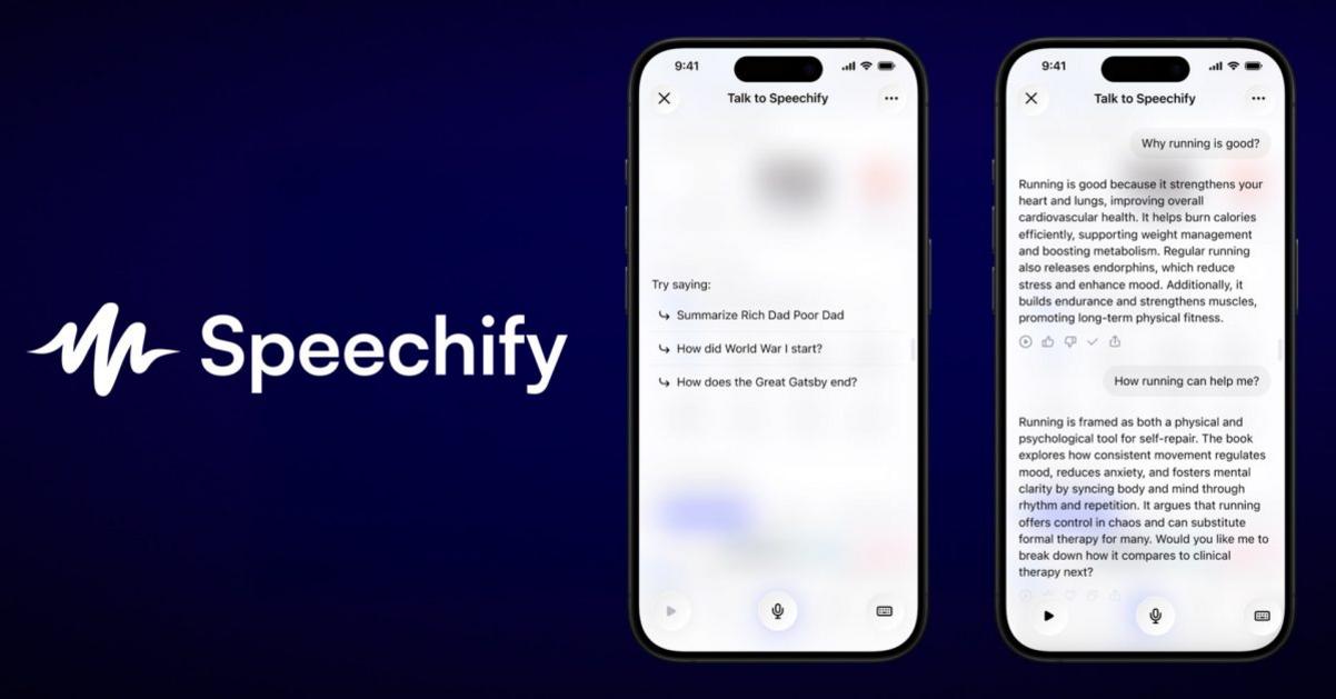 speechify voice assistant ios
