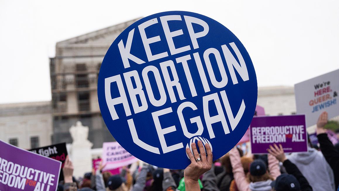 supreme court keep abortion legal sign
