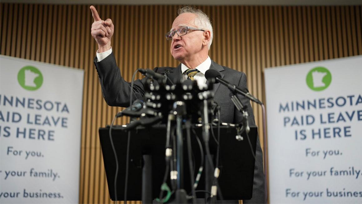 Thống đốc Tim Walz tuyên bố giải nghệ chính trường 1 tim walz minneapolis minnesota jan 2