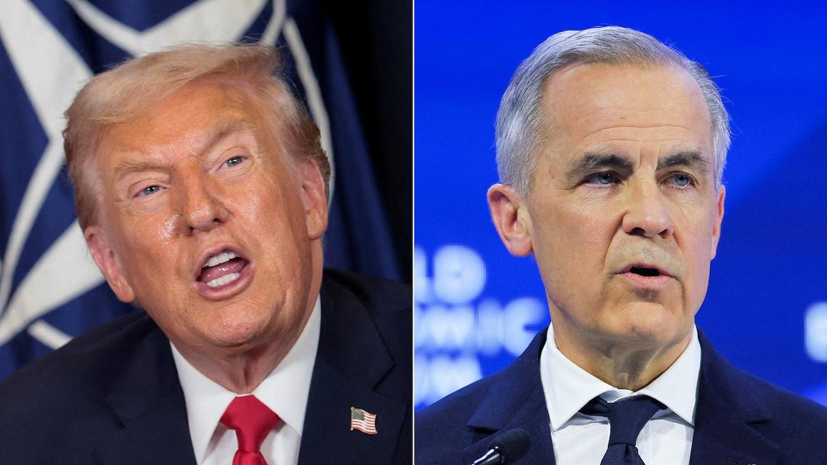 Tổng Thống Donald Trump thu hồi lời mời Canada tham gia 'Hội đồng Hòa bình' 1 trump carney ap rt jt