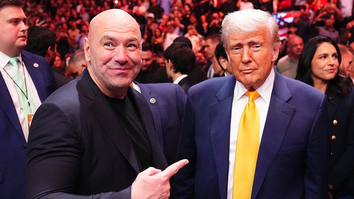 Chủ Tịch UFC Bác Bỏ Lo Ngại Về Sự Kiện Tại Nhà Trắng 'Quá Thiên Về Chính Trị' 1 trump dana white ufc 001