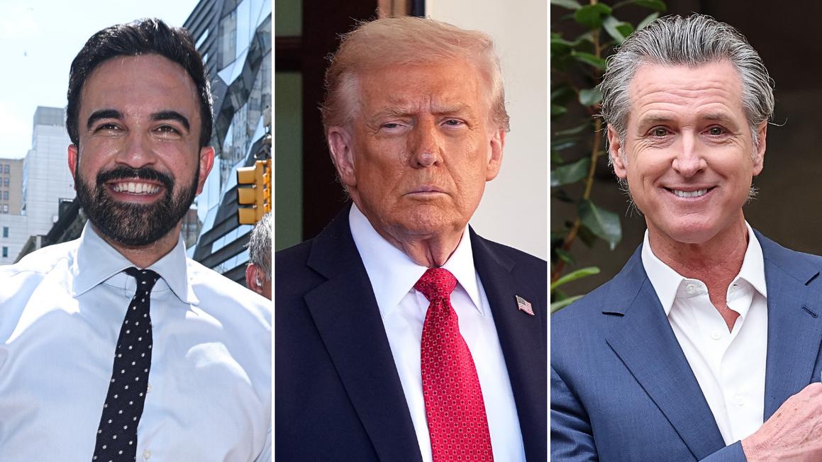 trump mamdani newsom