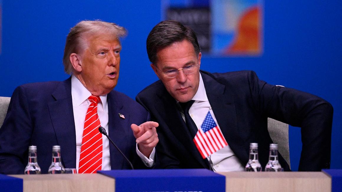 trump rutte the hague