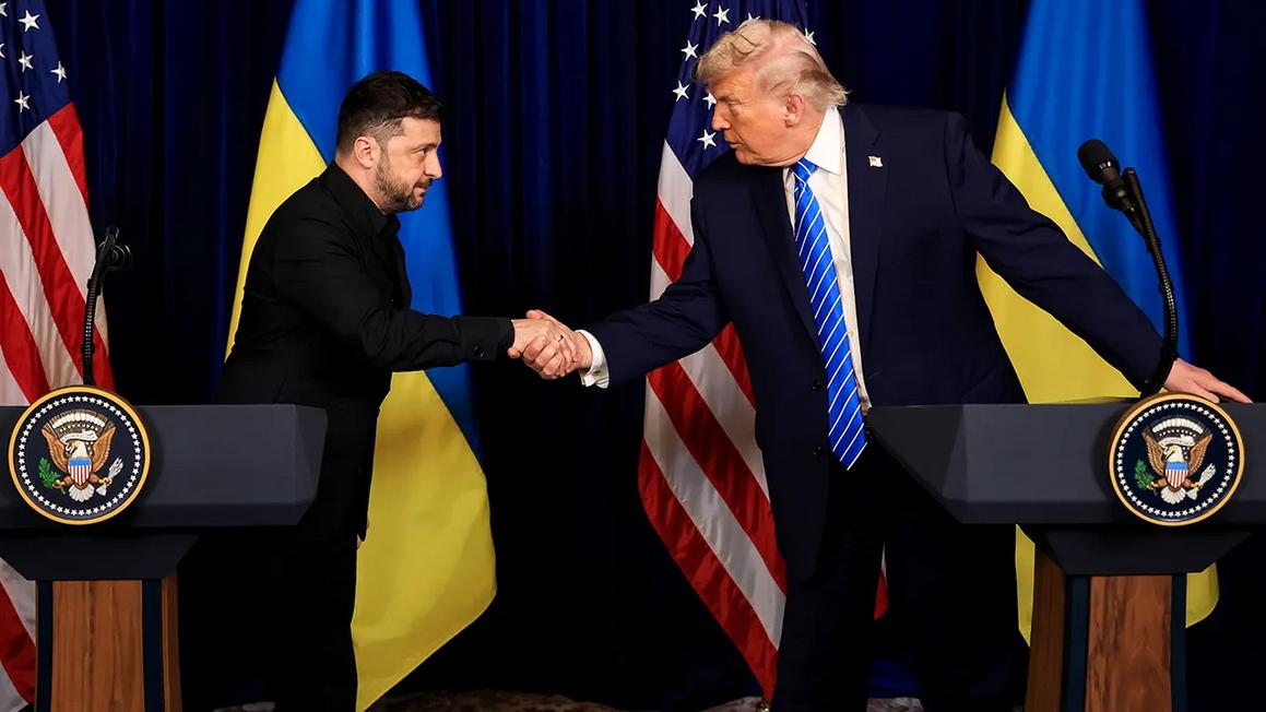 trump zelenskyy shaking hands december 2025