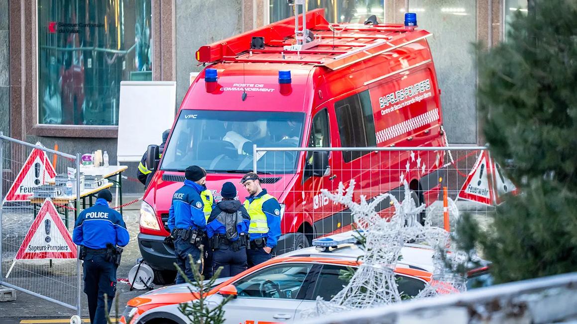 vehicle switzerland fire