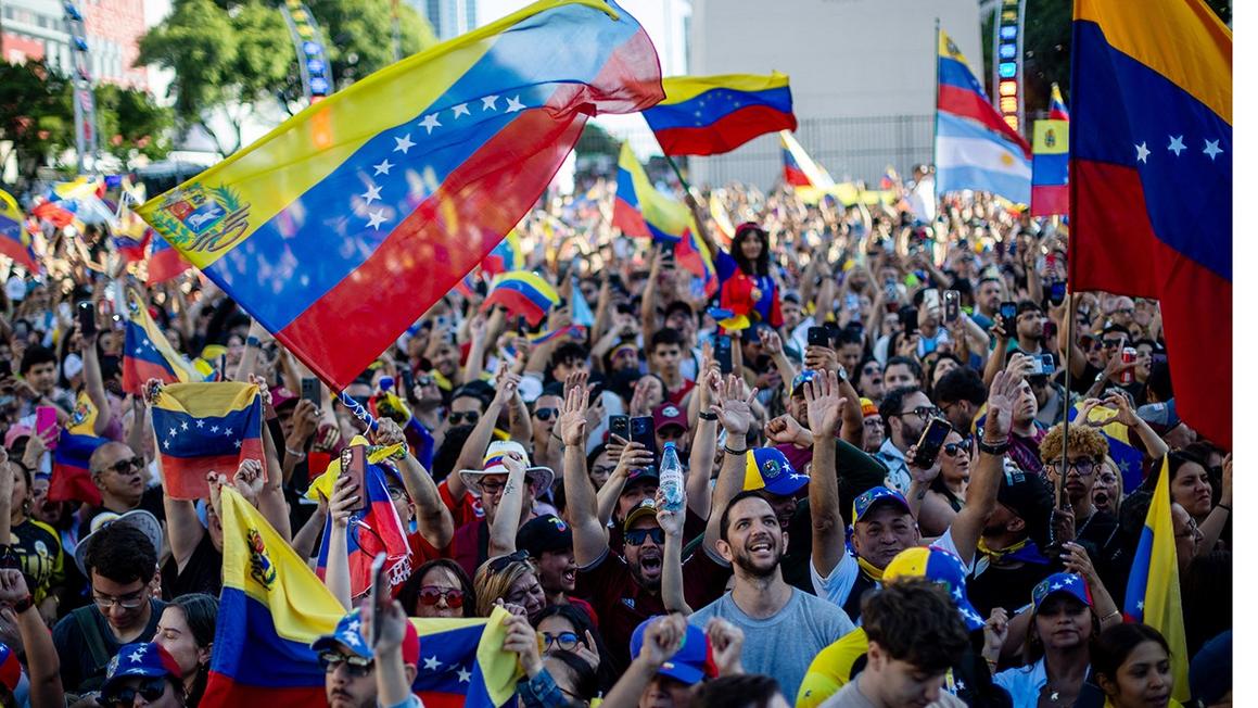 venezuelans celebrate maduro ouster argentina