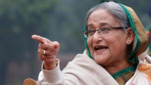 Lãnh đạo Bangladesh bị phế truất Hasina lên án cuộc bầu cử sắp tới từ nơi lưu vong ở Ấn Độ 18 Lãnh đạo Bangladesh bị phế truất Hasina lên án cuộc bầu cử sắp tới từ nơi lưu vong ở Ấn Độ