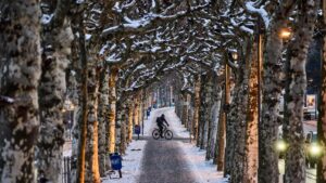 Tuyết và băng giá 'tấn công' châu Âu, hàng ngàn chuyến bay bị hủy 3 Tuyết và băng giá ‘tấn công’ châu Âu, hàng ngàn chuyến bay bị hủy