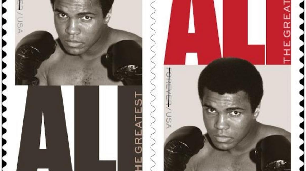 Bưu điện Mỹ phát hành tem kỷ niệm Muhammad Ali 1