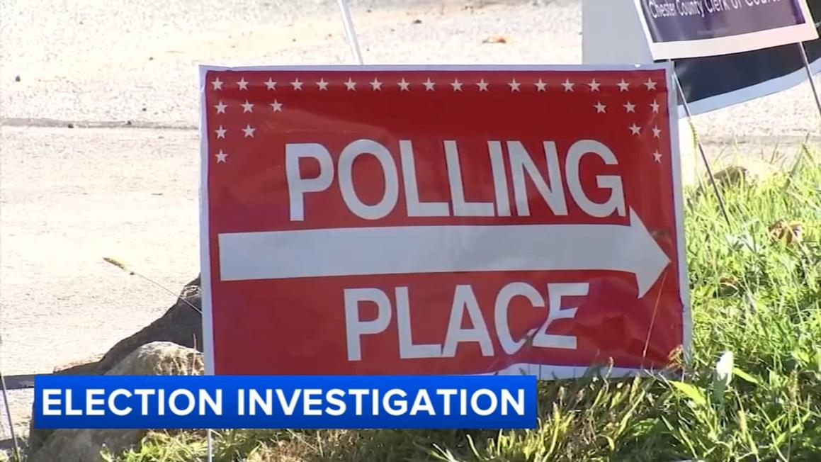 18538594 020326 wpvi chester county poll book error report 11pm CC vid