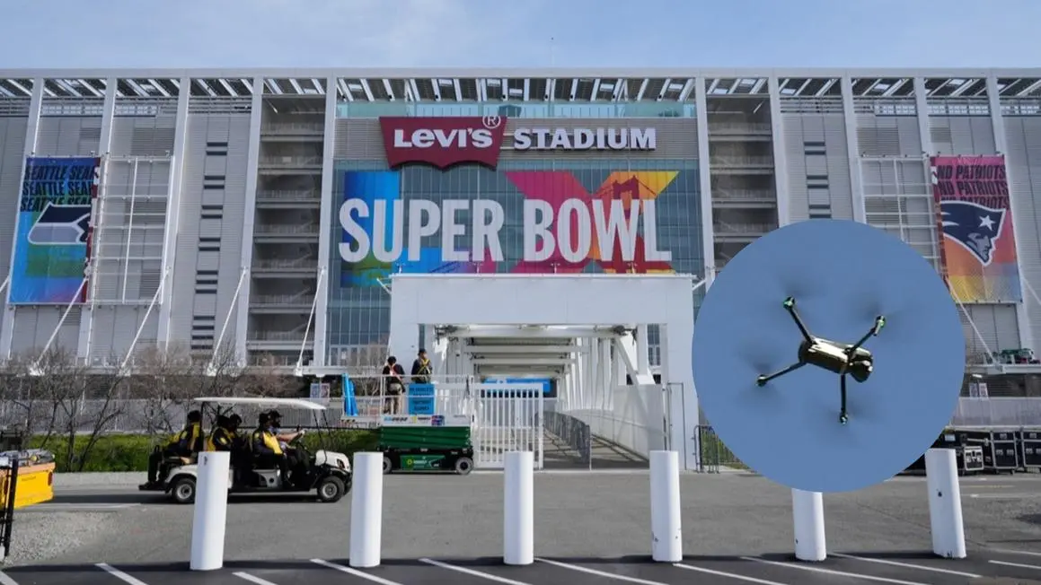 Cấm bay flycam quanh Sân vận động Levi’s và San Francisco dịp Super Bowl 60
