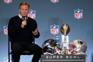 Ủy viên NFL Roger Goodell nói về tương lai thi đấu quốc tế của 49ers