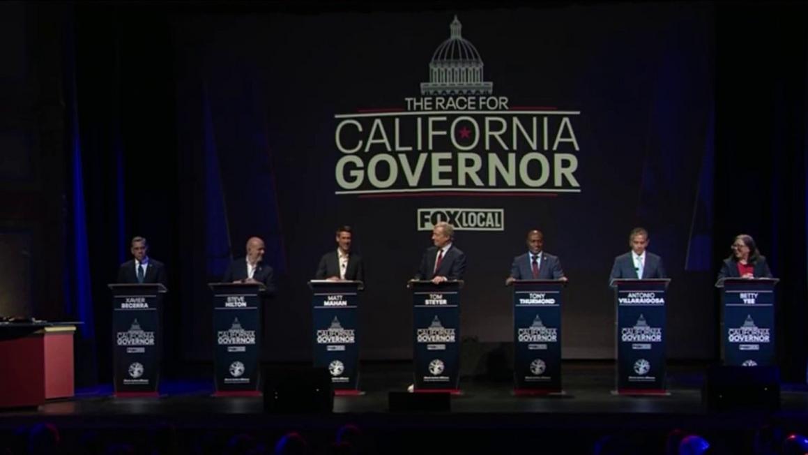 California gubernatorial debate draws Bay Area voters 1