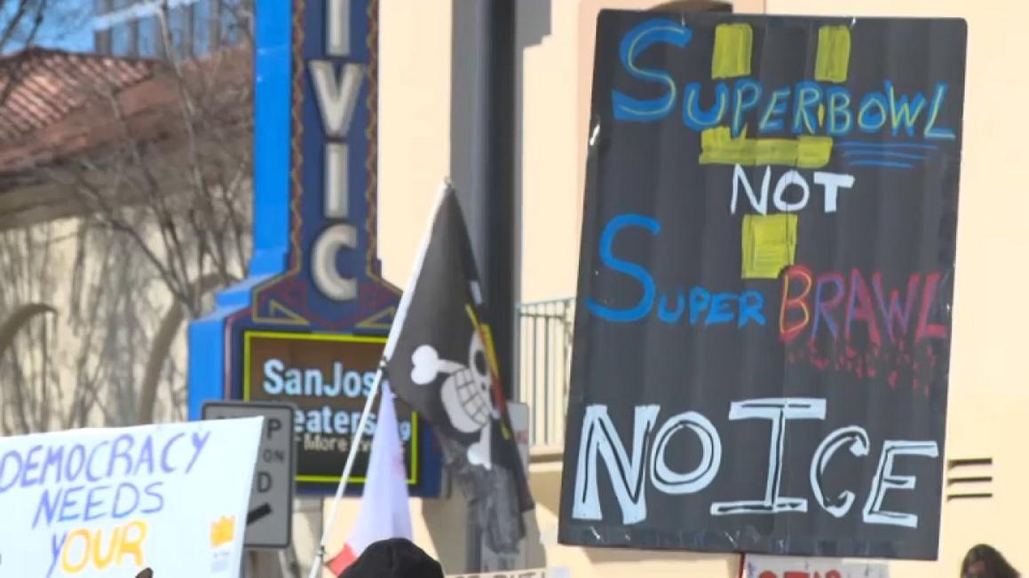 Nhóm Quyền Người Di Trú Lên Kế Hoạch Biểu Tình Chống ICE Trong Tuần Lễ Super Bowl Tại Vùng Vịnh 1 ICE Super Bowl
