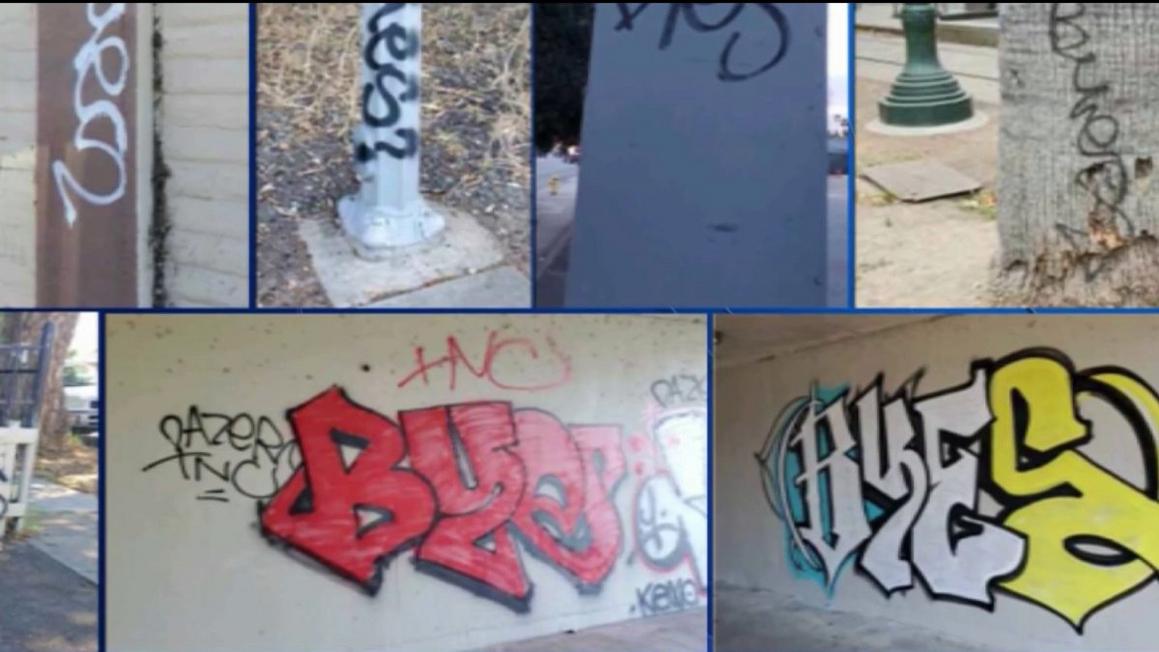 San Jose police arrest suspected Byes tagger after 200000 in graffiti damage
