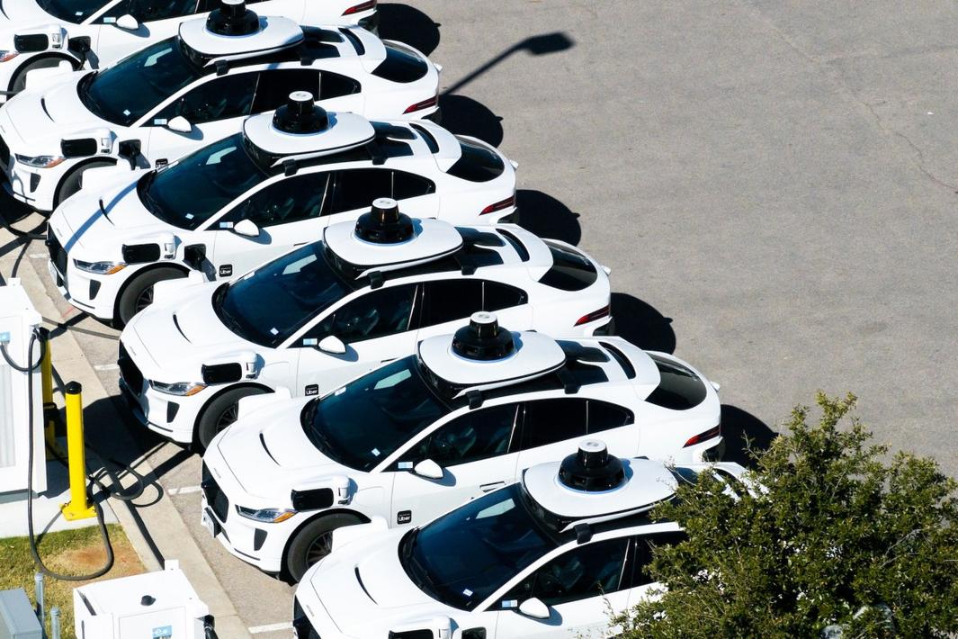 Waymo parking charging getty