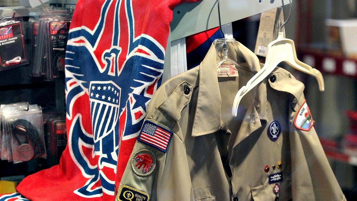 boy scout uniform logo flag