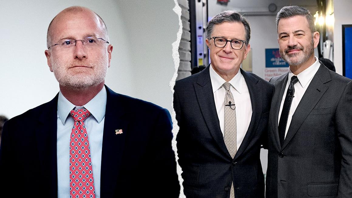 brendan carr stephen colbert jimmy kimmel 2