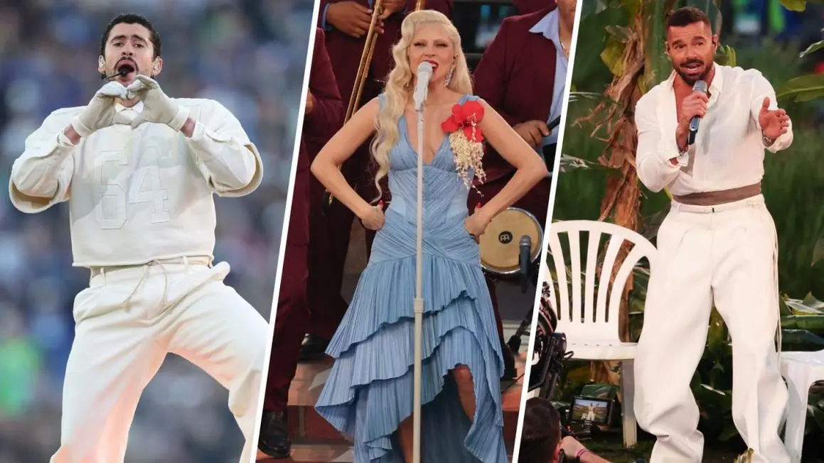 Hình ảnh: Màn trình diễn Super Bowl LX