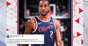 Kawhi Leonard được bổ sung vào danh sách NBA All-Star 2026