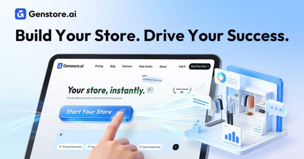Genstore.ai: Nền tảng thương mại điện tử AI toàn diện cho doanh nhân 68 genstore fi