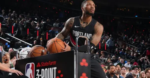 Damian Lillard, dù bị chấn thương, vẫn vô địch cuộc thi ném 3 điểm tại NBA All-Star Weekend