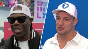 Rob Gronkowski, Terrell Owens nói về Super Bowl LX tại Radio Row ở San Francisco