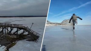 Băng giá tàn phá và gây gián đoạn cuộc sống ở Bờ Biển New Jersey