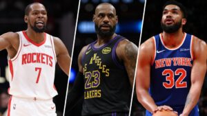 LeBron James, Kevin Durant Nằm Trong Danh Sách Dự Bị All-Star NBA 2026