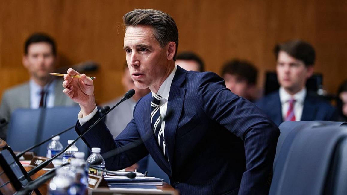 josh hawley senate hearing