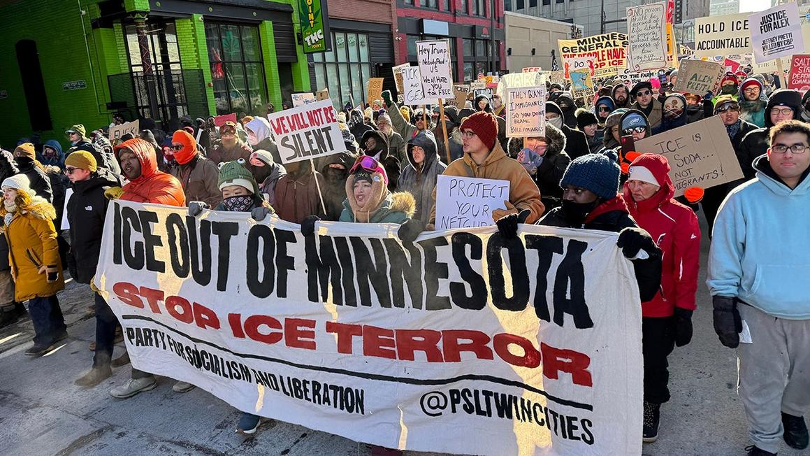 minnesota protesters 012626 2