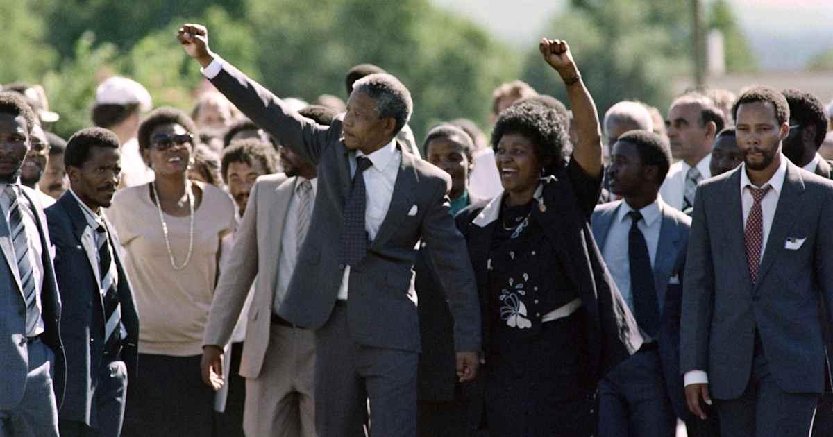 02-11-1990: Nelson Mandela được trả tự do sau 27 năm tù giam