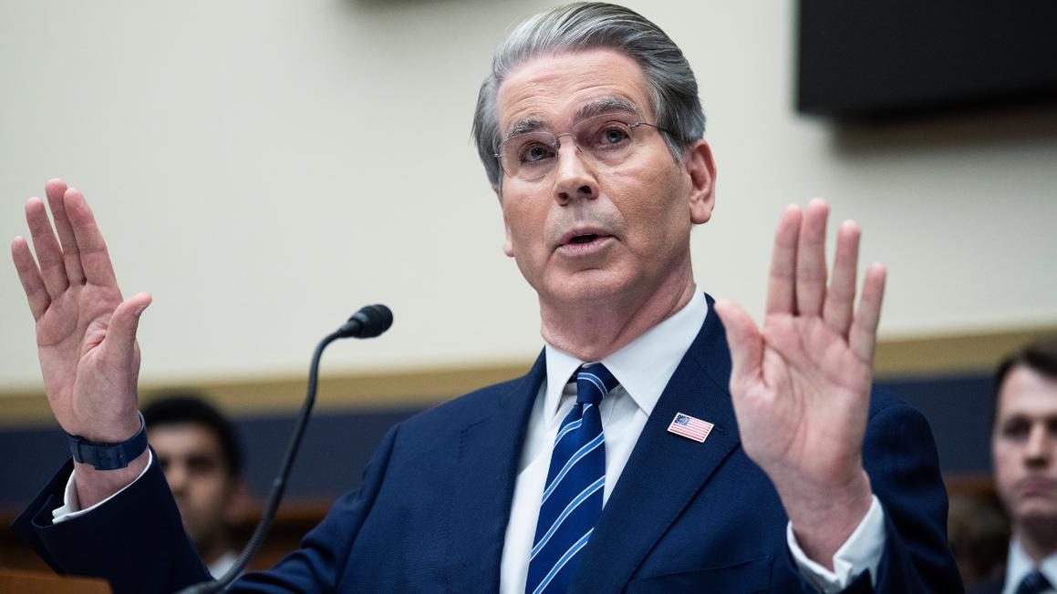 scott bessent testimony waters fight